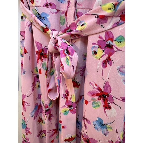 Nanette Lepore Size 6 Button down Floral Dress Western Prairie Rodeo Cottage - Picture 8 of 16